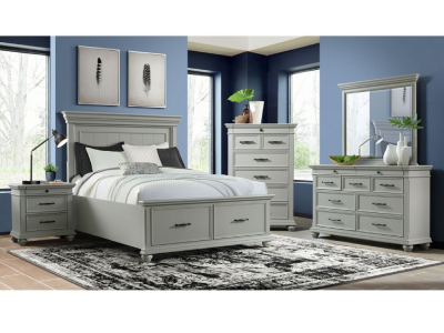 Modern Bedroom Set in Grey Color - SR 800