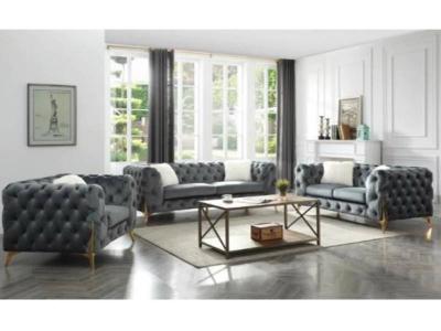 Modern Fabric Velvet Sofa - LS_3425 (G)