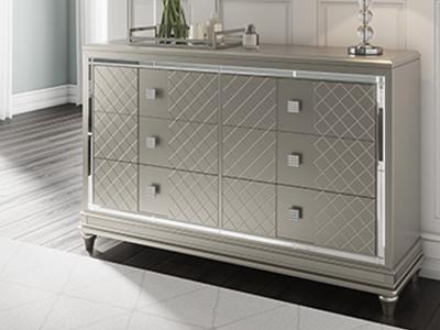 Ashley Furniture Chevanna Dresser B744-31 Platinum