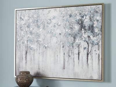 Ashley Furniture Breckin Wall Art A8000286 Blue/Gray/White