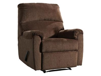 Ashley Nerviano Manual Recliner In Chocolate - 1080229