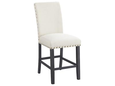 Ashley Furniture Kreabindale Upholstered Barstool (2/CN) D428-124 Black/Gray
