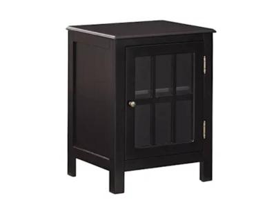 Ashley Opelton Accent Cabinet in Black - A4000378