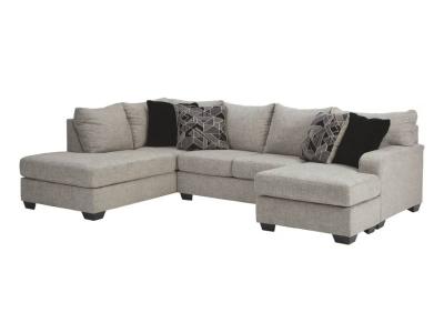 Ashley Living Room Megginson 2-Piece Sectional with Chaise - 96006S2