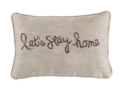 Ashley Furniture Lets Stay Home Pillow (4/CS) A1000554 Chocolate
