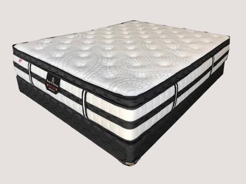 Foam Encased Tri Zone Pocket Coil  Real Euro Top Style King Size Mattress - Spinal Care