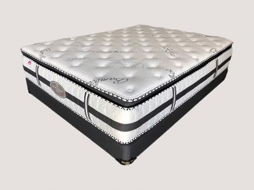 Dome Style Plush Pillow Top Style Queen Size Mattress - Siesta