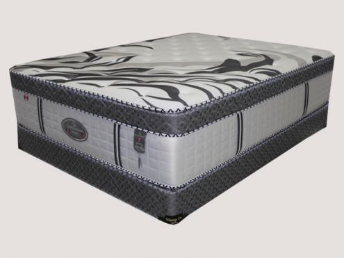 Foam Encased With Nano Coil Queen Size Mattress - Natural Latex