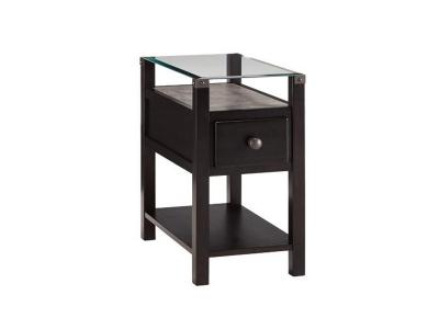Ashley Diamenton Chairside End Table with USB Ports & Outlets - T217-771